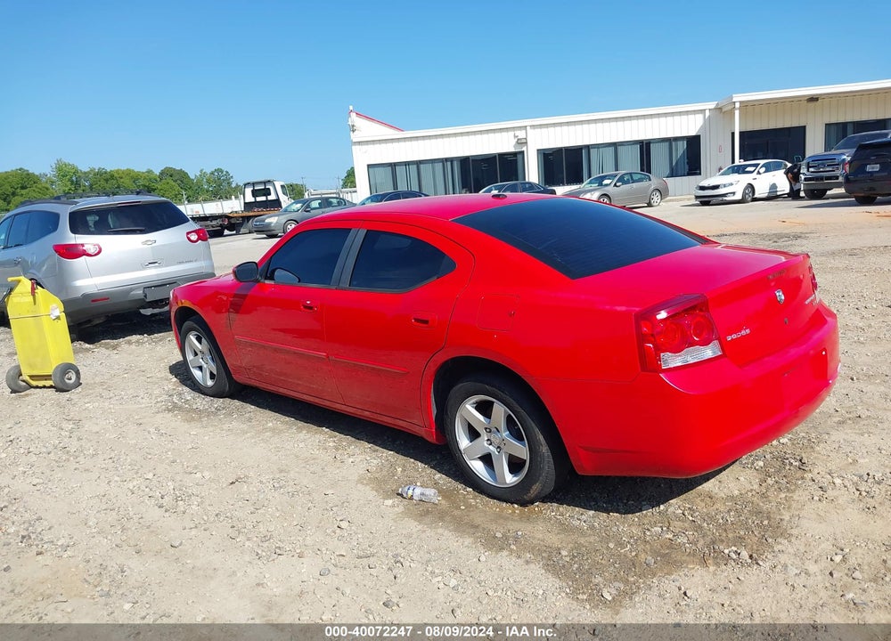 2010 DODGE CHARGER SXT VIN: 2B3CA3CV3AH218595