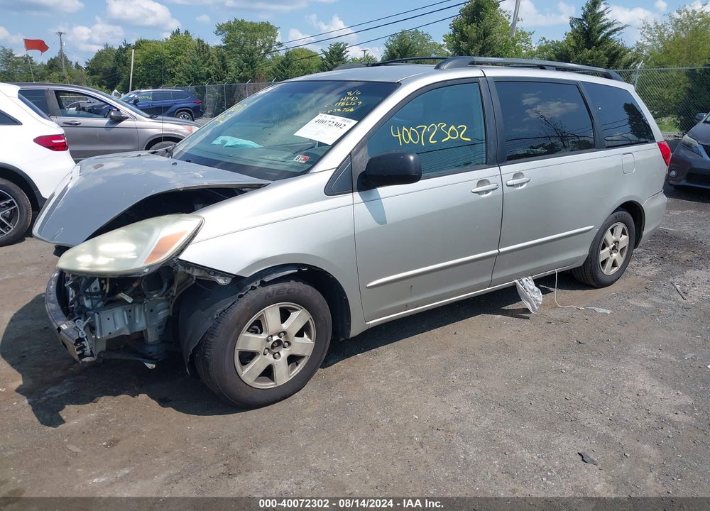 2004 TOYOTA SIENNA VIN: 5TDZA23C34S038766