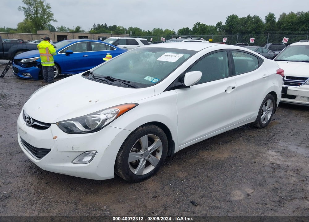 2013 HYUNDAI ELANTRA GLS VIN: 5NPDH4AE5DH403220