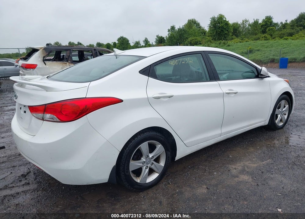 2013 HYUNDAI ELANTRA GLS VIN: 5NPDH4AE5DH403220