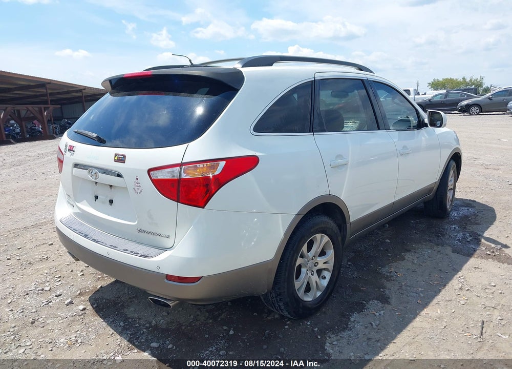 2011 HYUNDAI VERACRUZ GLS VIN: KM8NU4CC6BU140455