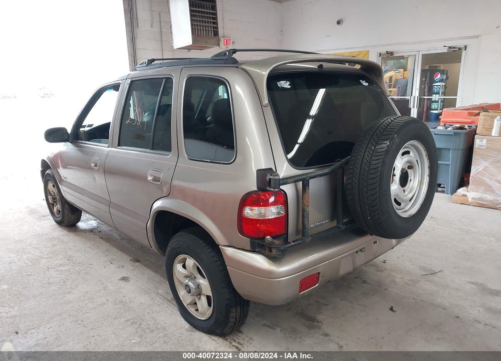 2002 KIA SPORTAGE VIN: KNDJA723925126719