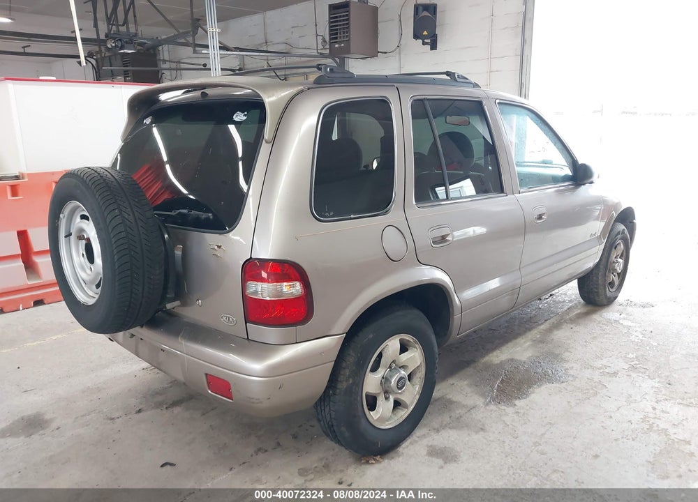 2002 KIA SPORTAGE VIN: KNDJA723925126719