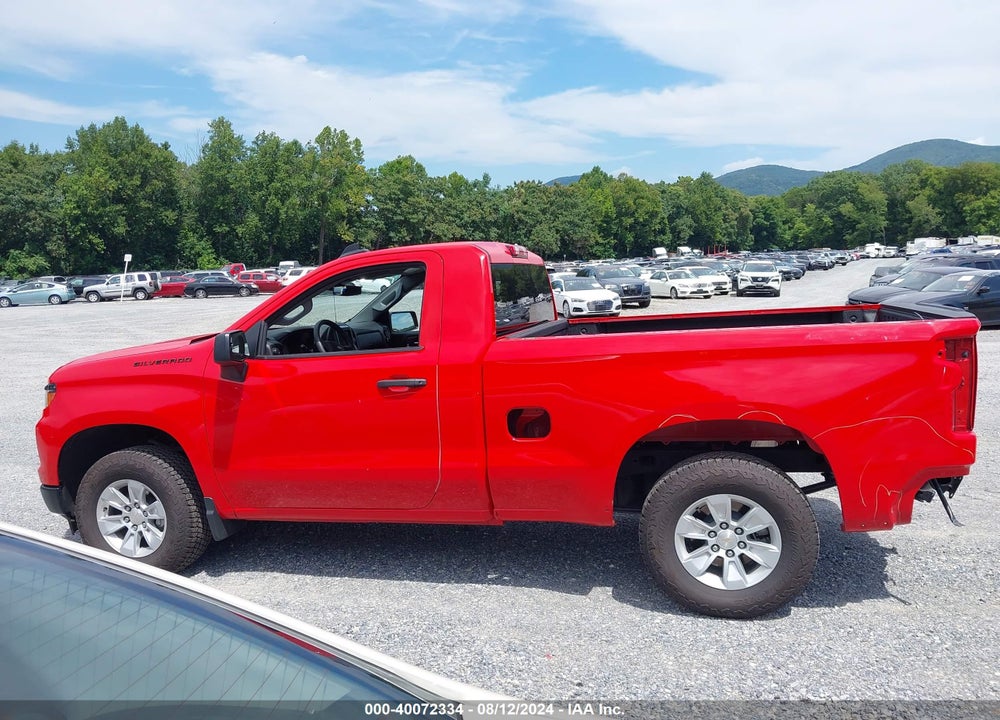 2024 CHEVROLET SILVERADO 1500 4WD REGULAR CAB STANDARD BED WT VIN: 3GCNDAEK6RG125328