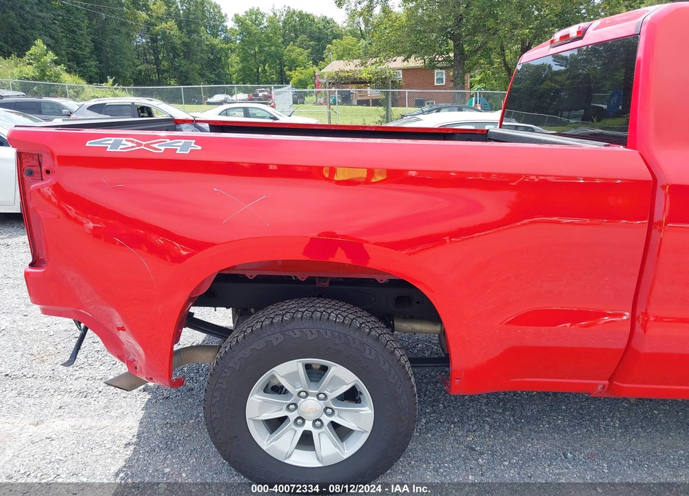 2024 CHEVROLET SILVERADO 1500 4WD REGULAR CAB STANDARD BED WT VIN: 3GCNDAEK6RG125328