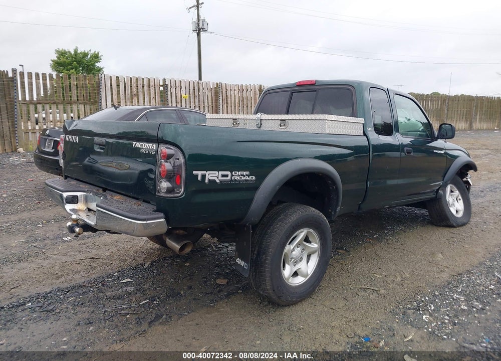 2004 TOYOTA TACOMA BASE V6 VIN: 5TEWN72N04Z375180
