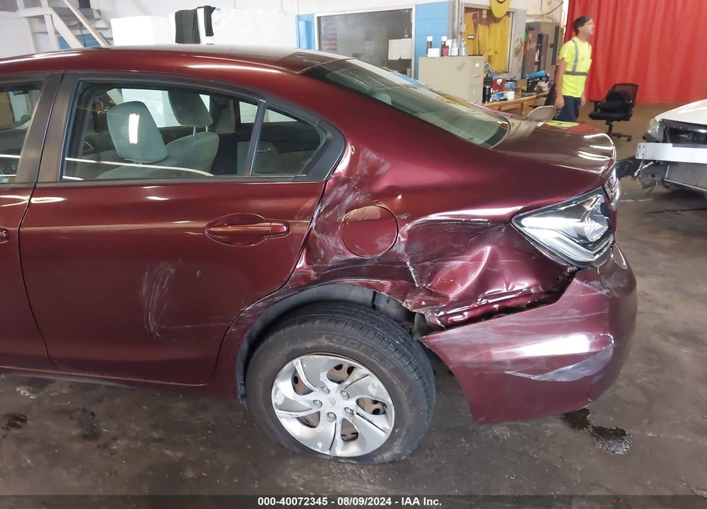 2014 HONDA CIVIC LX VIN: 19XFB2F59EE244778