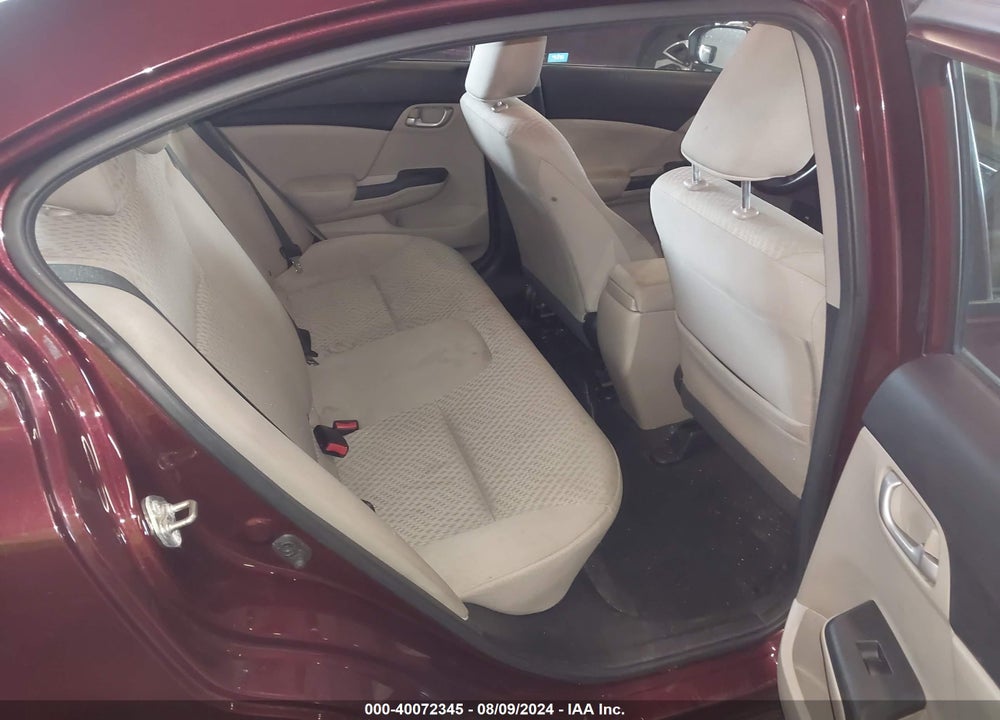 2014 HONDA CIVIC LX VIN: 19XFB2F59EE244778