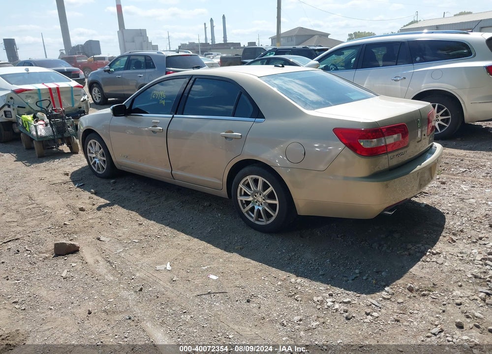 2008 LINCOLN MKZ VIN: 3LNHM26T78R643201