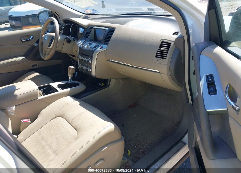 2012 NISSAN MURANO SL VIN: JN8AZ1MW8CW204419