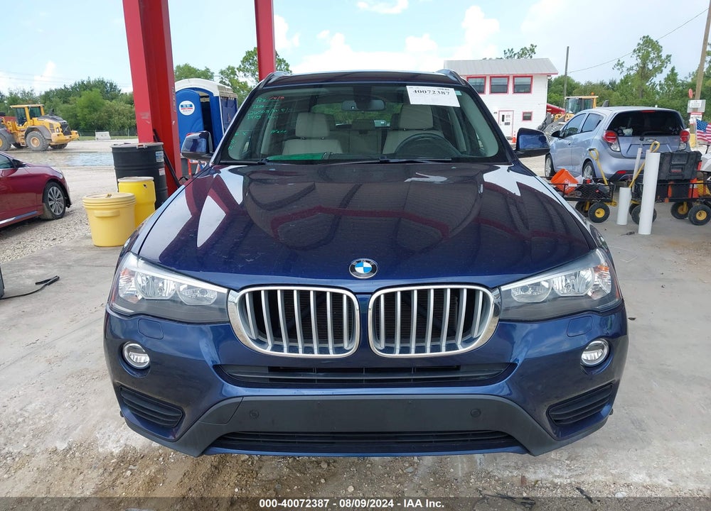 2017 BMW X3 XDRIVE28I VIN: 5UXWX9C35H0W72078