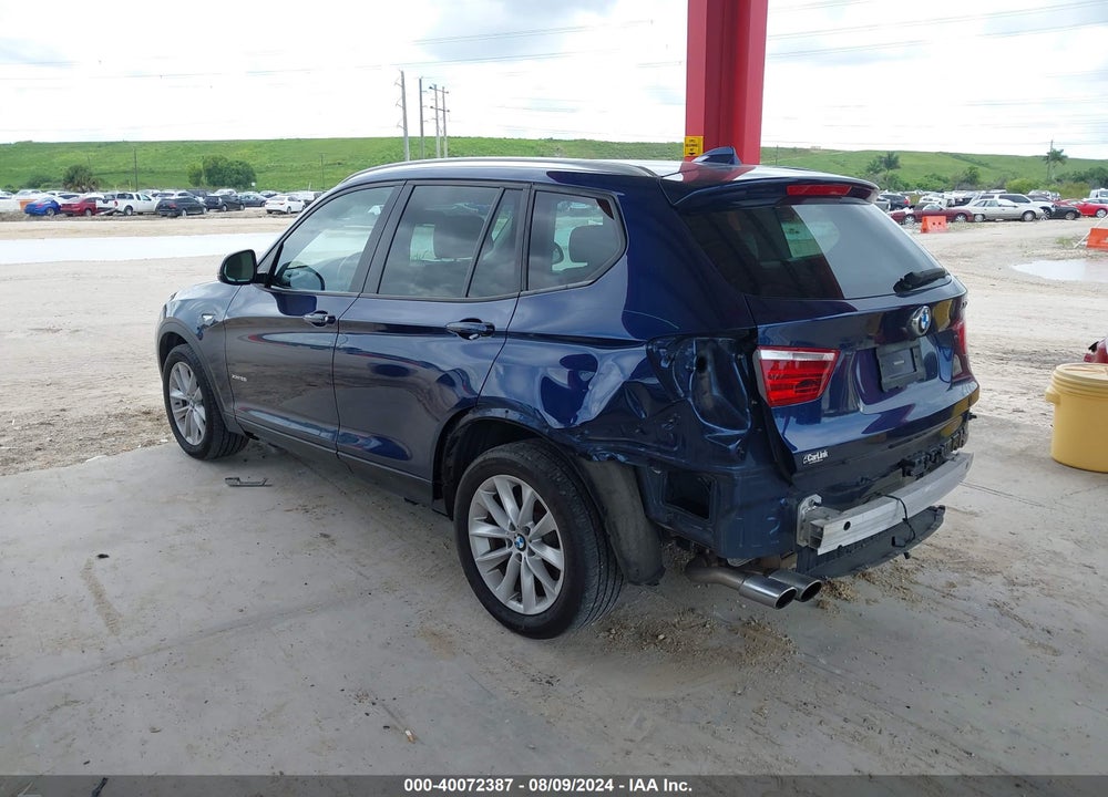 2017 BMW X3 XDRIVE28I VIN: 5UXWX9C35H0W72078
