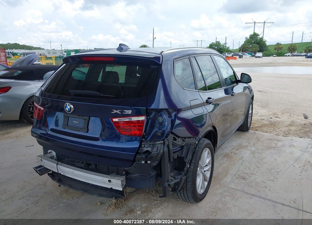 2017 BMW X3 XDRIVE28I VIN: 5UXWX9C35H0W72078