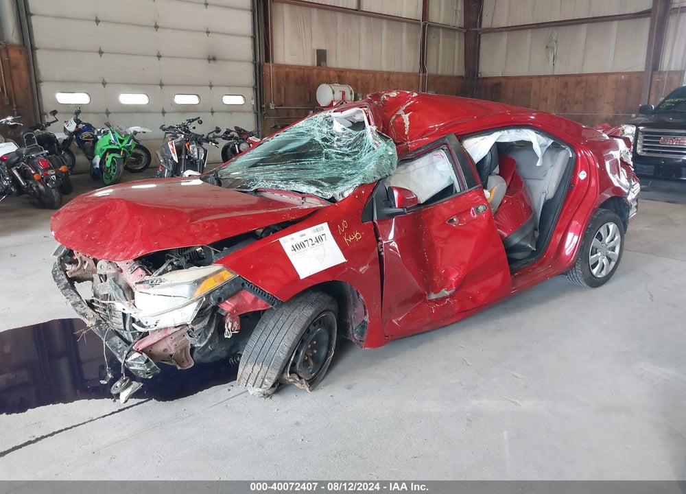 2015 TOYOTA COROLLA LE VIN: 5YFBURHE4FP288721