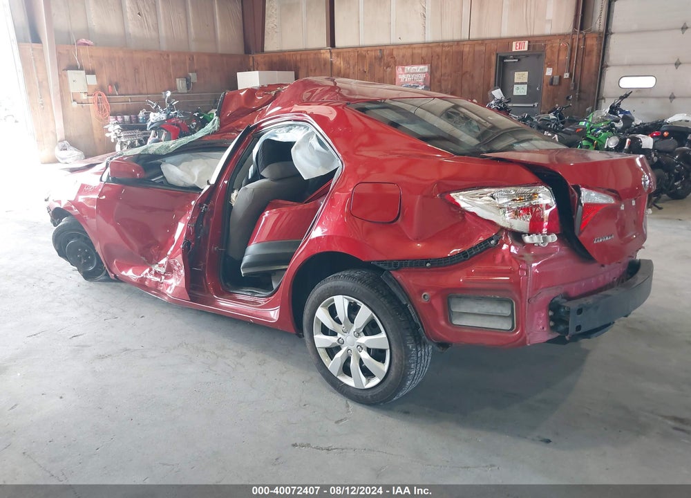 2015 TOYOTA COROLLA LE VIN: 5YFBURHE4FP288721
