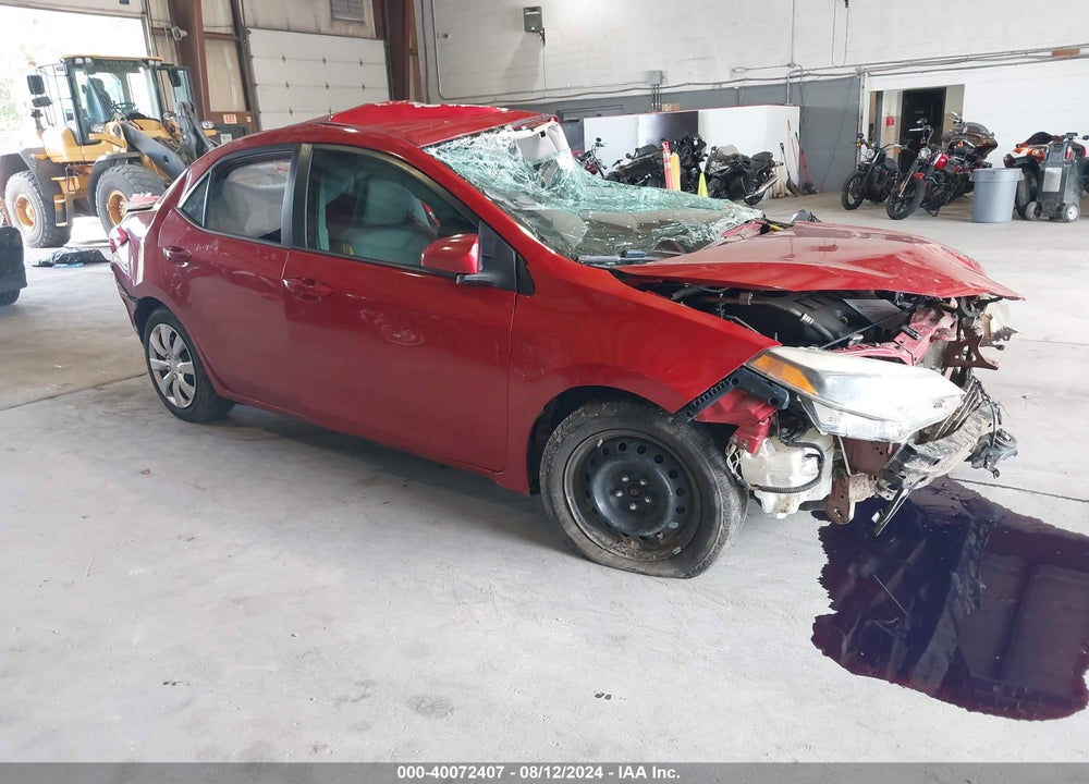 2015 TOYOTA COROLLA LE VIN: 5YFBURHE4FP288721