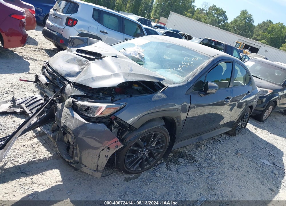 2022 SUBARU WRX PREMIUM VIN: JF1VBAF6XN9018757