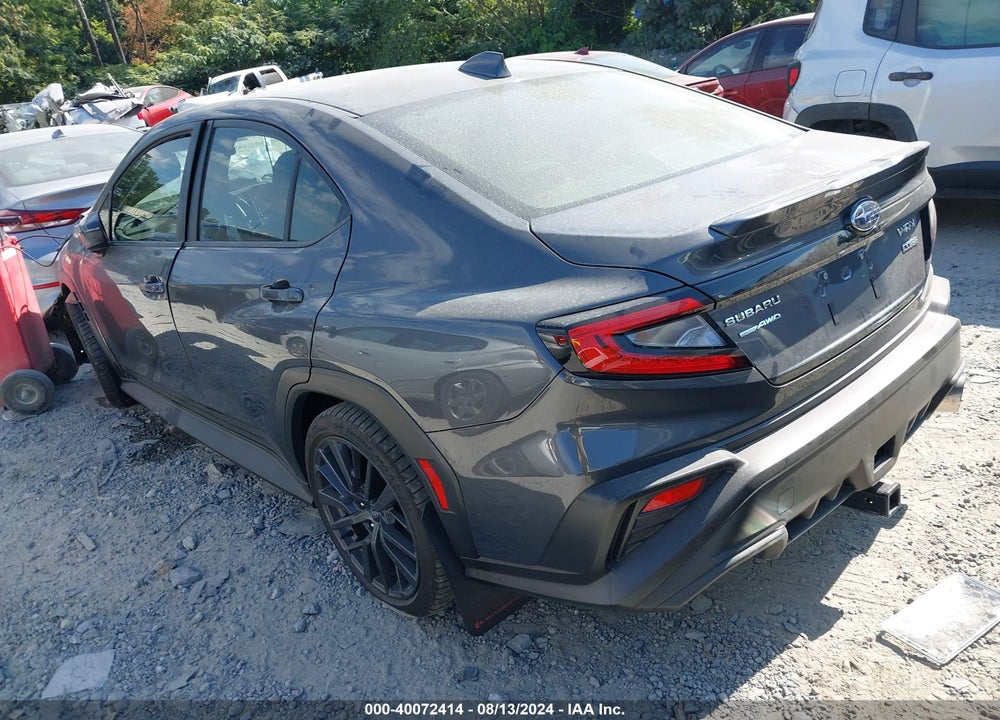 2022 SUBARU WRX PREMIUM VIN: JF1VBAF6XN9018757