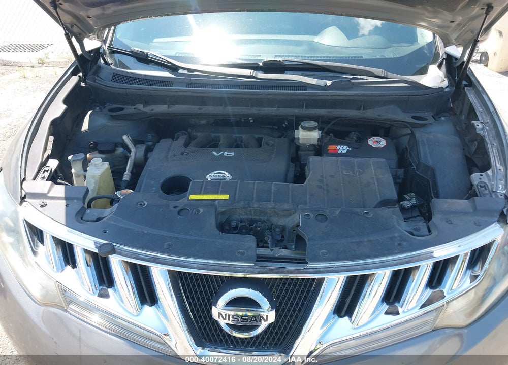2010 NISSAN MURANO SL VIN: JN8AZ1MUXAW002323