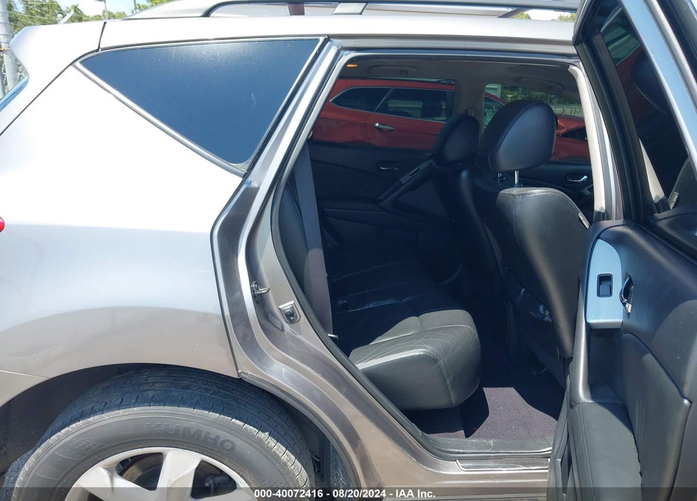 2010 NISSAN MURANO SL VIN: JN8AZ1MUXAW002323