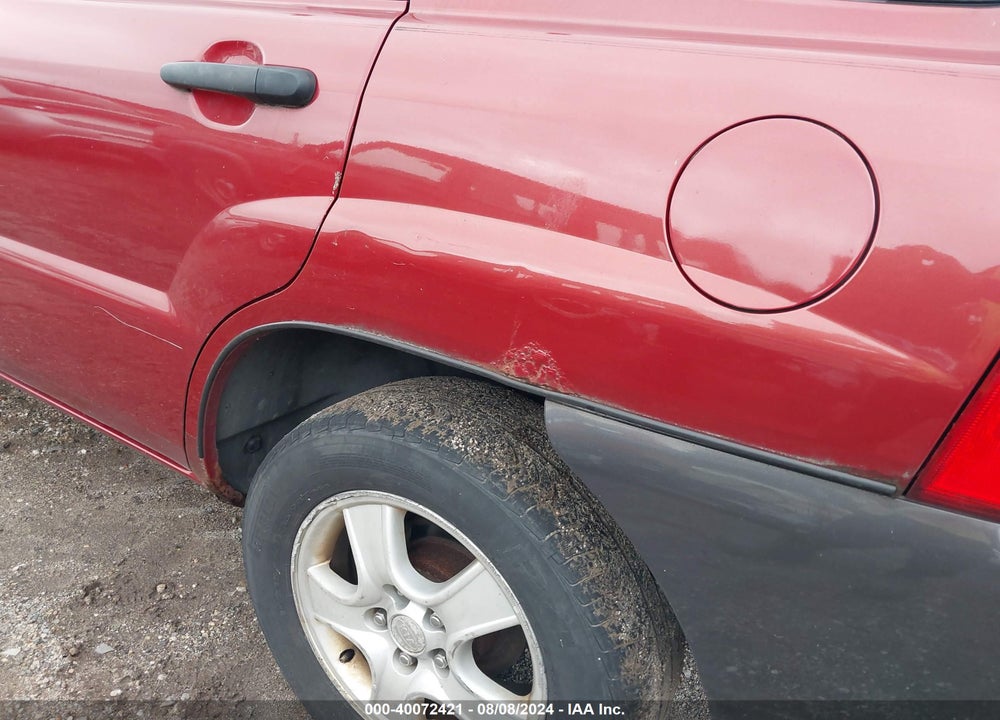 2005 KIA SPORTAGE LX VIN: KNDJF724957049532