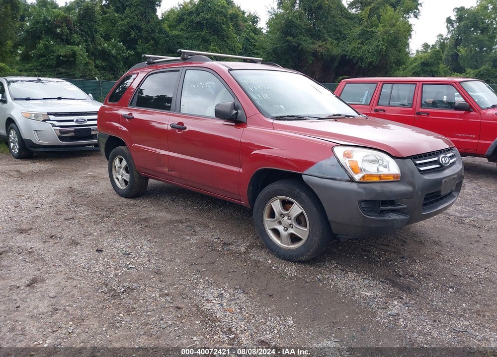 2005 KIA SPORTAGE LX VIN: KNDJF724957049532