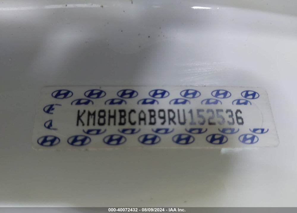 2024 HYUNDAI KONA VIN: KM8HBCAB9RU152536