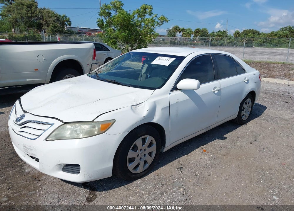 2011 TOYOTA CAMRY LE VIN: 4T1BF3EK3BU605155