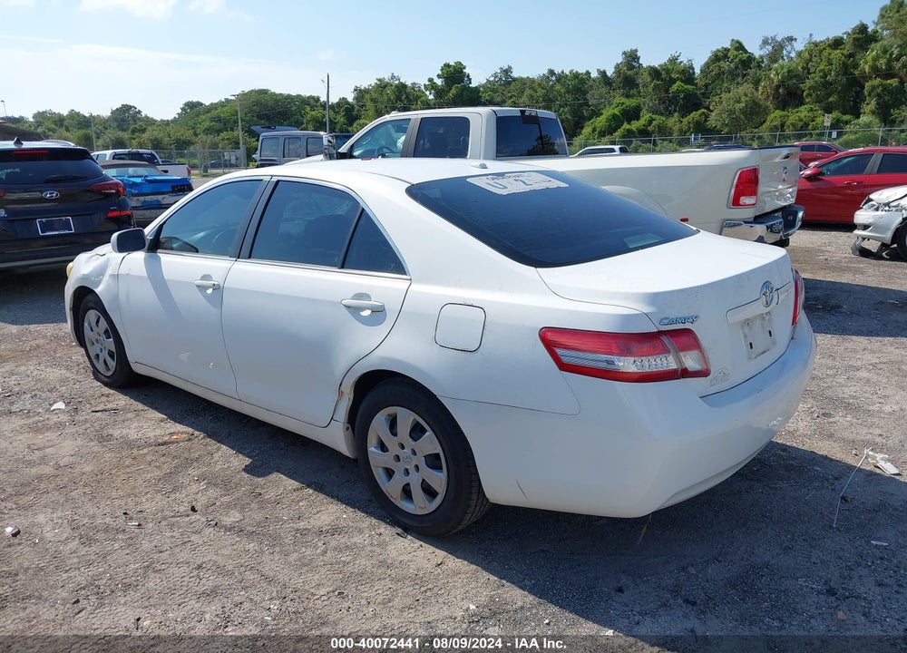 2011 TOYOTA CAMRY LE VIN: 4T1BF3EK3BU605155