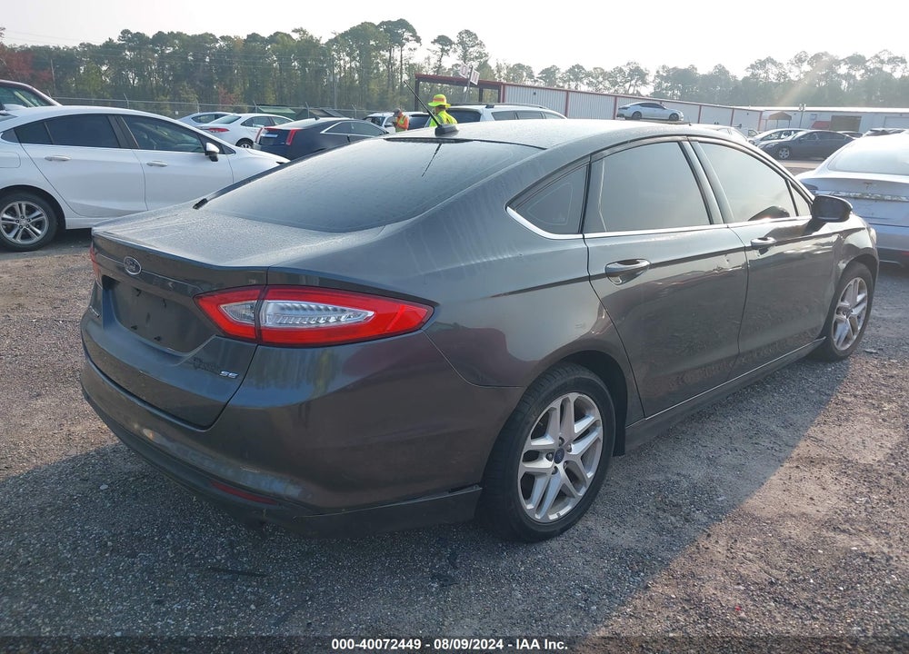 2016 FORD FUSION SE VIN: 3FA6P0H78GR149604