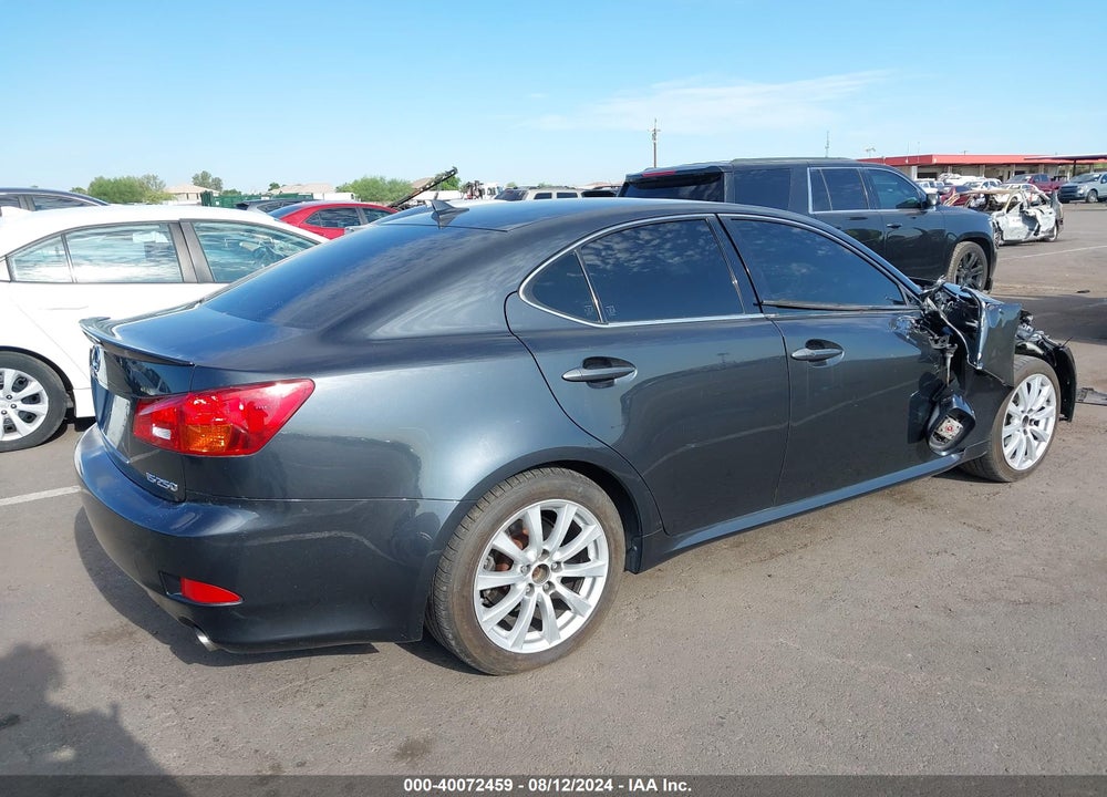 2008 LEXUS IS 250 VIN: JTHBK262585078990