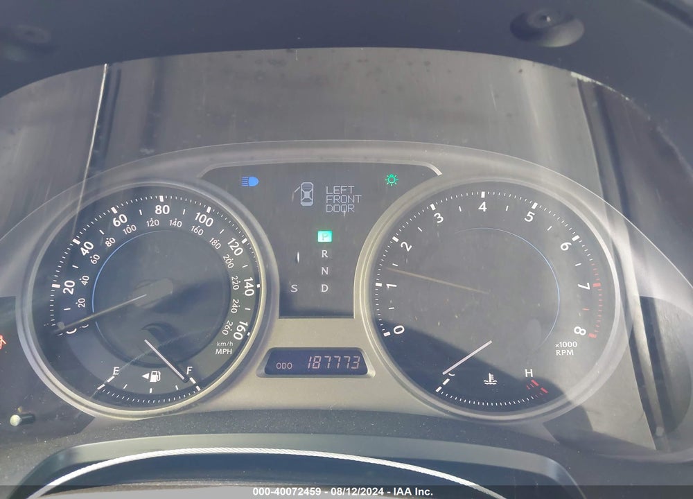 2008 LEXUS IS 250 VIN: JTHBK262585078990