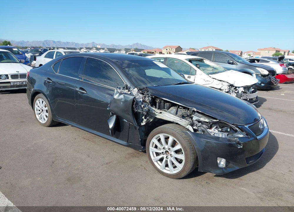 2008 LEXUS IS 250 VIN: JTHBK262585078990