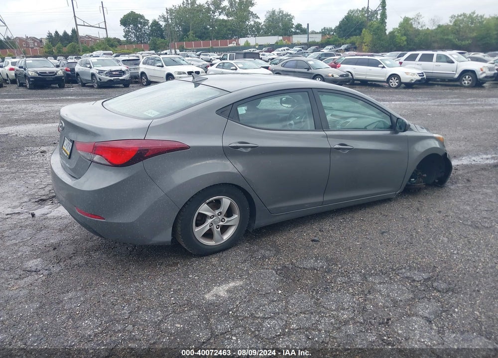 2014 HYUNDAI ELANTRA SE VIN: 5NPDH4AE8EH489107