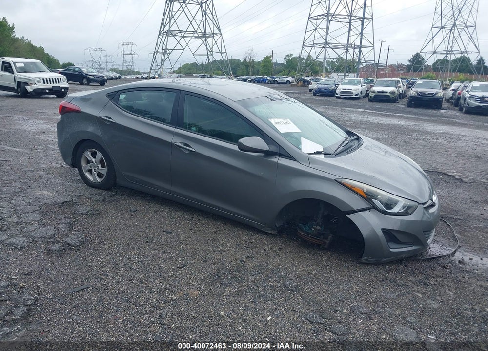 2014 HYUNDAI ELANTRA SE VIN: 5NPDH4AE8EH489107