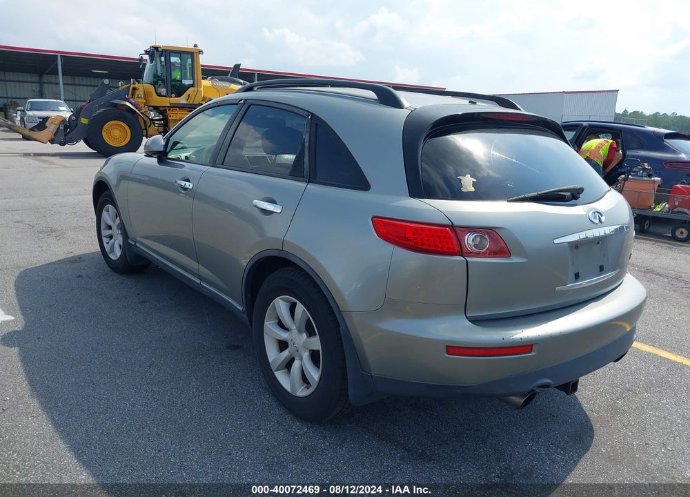 2004 INFINITI FX35 VIN: JNRAS08W04X215706