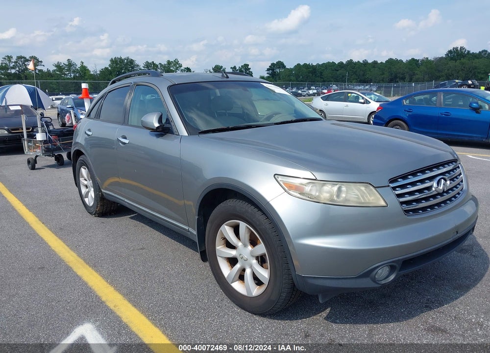 2004 INFINITI FX35 VIN: JNRAS08W04X215706