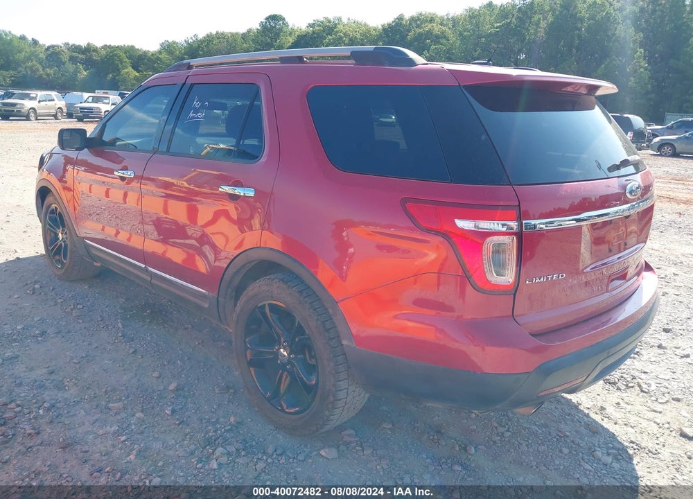 2012 FORD EXPLORER LIMITED VIN: 1FMHK7F90CGA43000