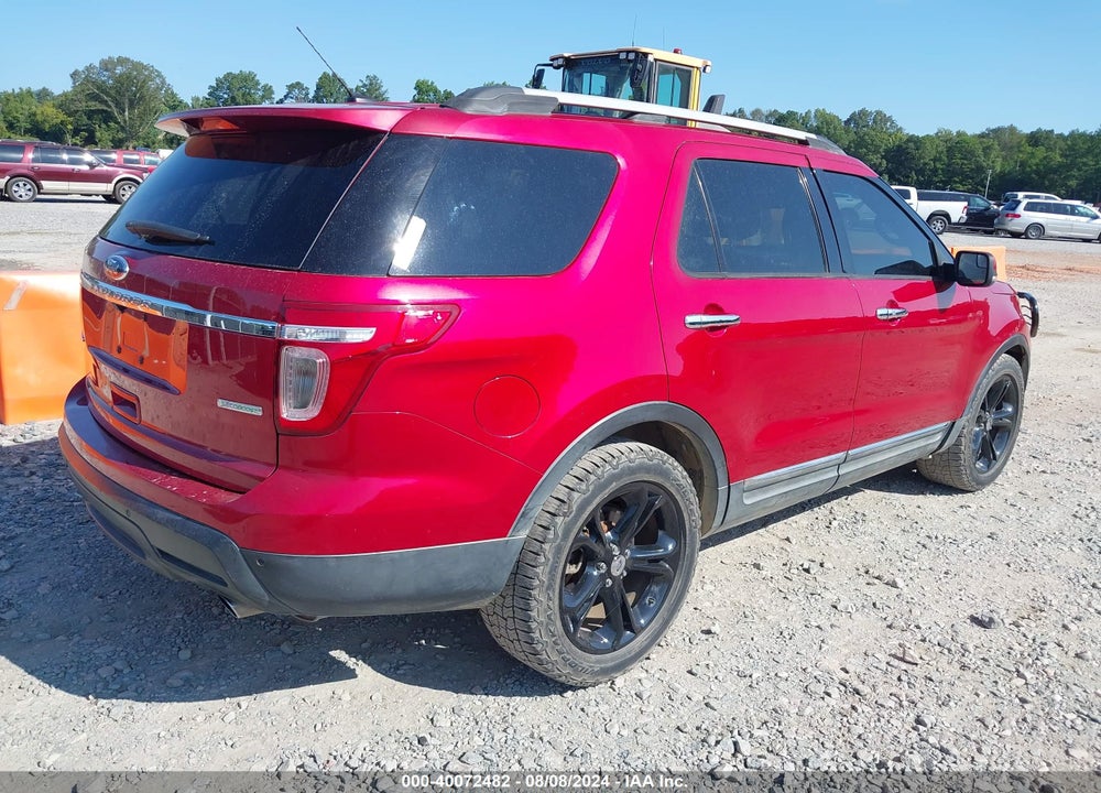 2012 FORD EXPLORER LIMITED VIN: 1FMHK7F90CGA43000
