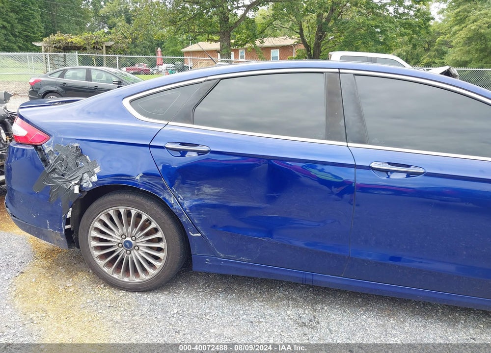 2013 FORD FUSION HYBRID TITANIUM VIN: 3FA6P0RU7DR281916