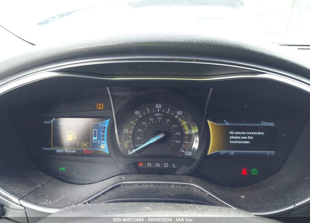 2013 FORD FUSION HYBRID TITANIUM VIN: 3FA6P0RU7DR281916
