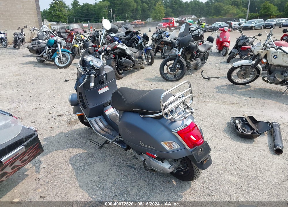 2020 VESPA GTS VIN: ZAPMA39M3L5400002