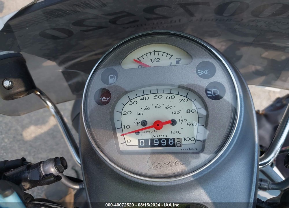 2020 VESPA GTS VIN: ZAPMA39M3L5400002