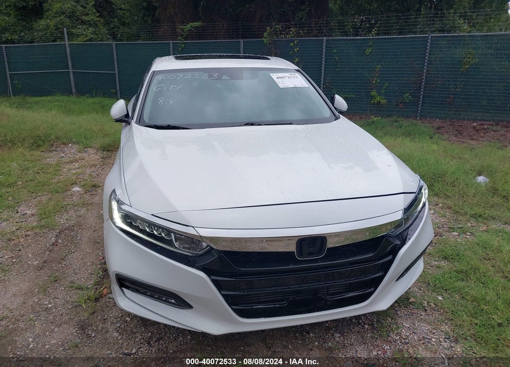 2018 HONDA ACCORD EX-L VIN: 1HGCV1F5XJA176588