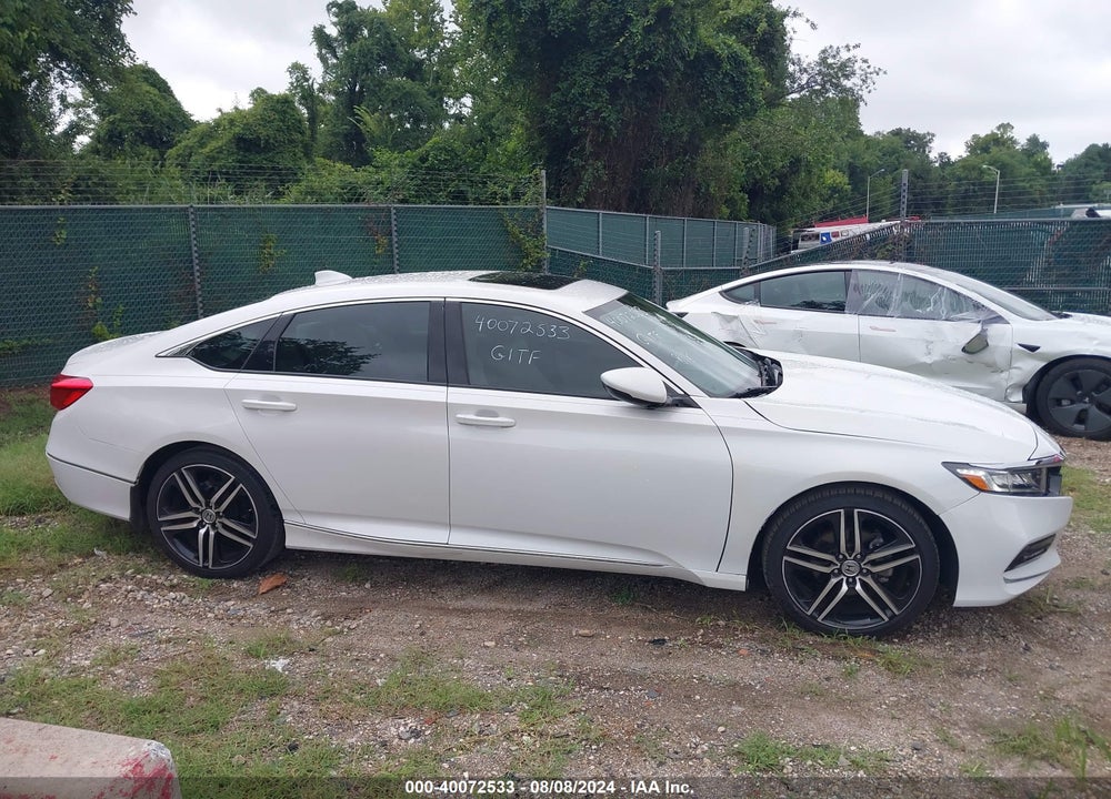 2018 HONDA ACCORD EX-L VIN: 1HGCV1F5XJA176588