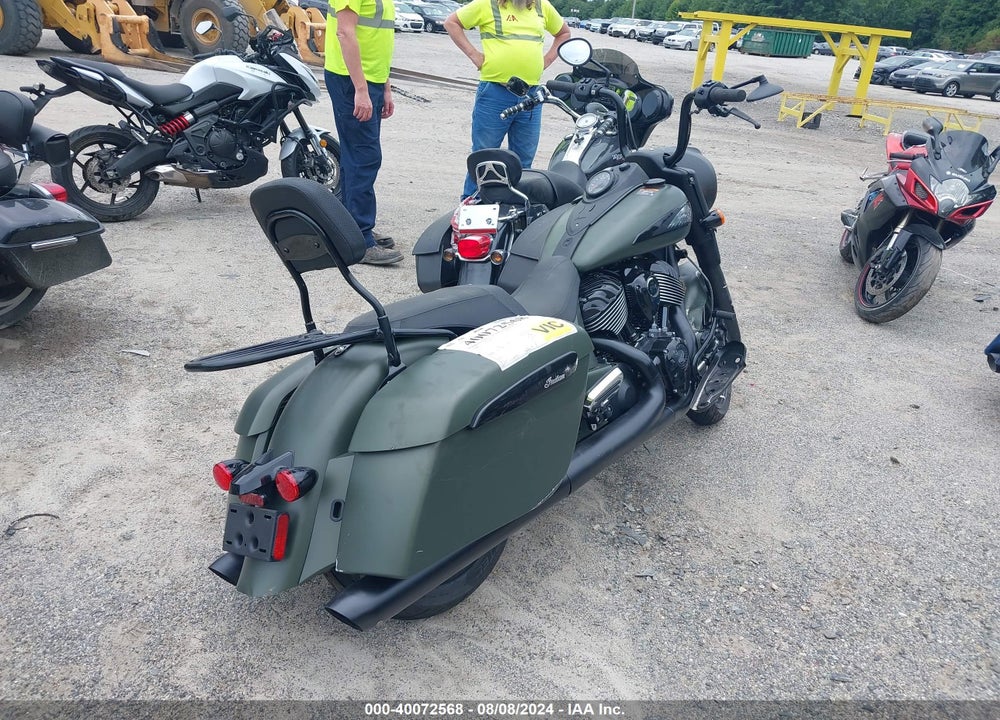 2024 INDIAN MOTORCYCLE CO. SPRINGFIELD DARK HORSE VIN: 56KTJDBB7R3424491