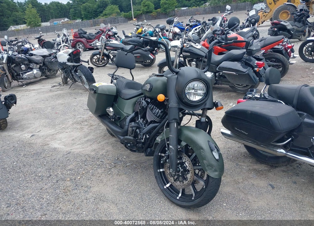 2024 INDIAN MOTORCYCLE CO. SPRINGFIELD DARK HORSE VIN: 56KTJDBB7R3424491