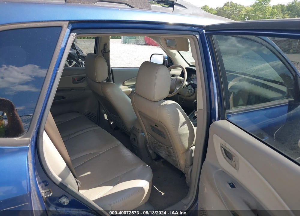2005 HYUNDAI TUCSON GLS/LX VIN: KM8JN72D35U193884