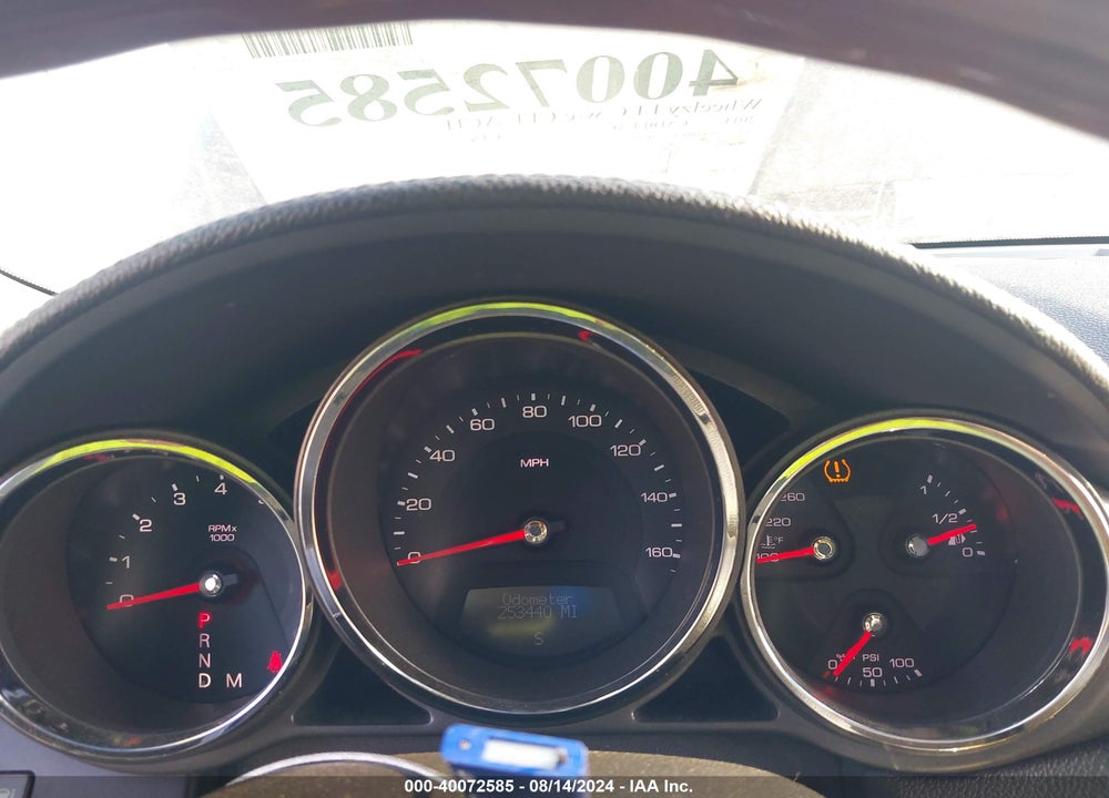 2011 CADILLAC CTS PERFORMANCE VIN: 1G6DM5EY5B0106452