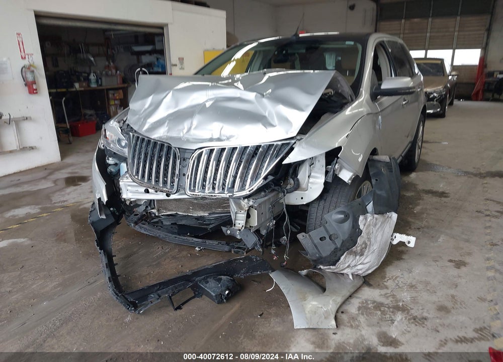 2013 LINCOLN MKX VIN: 2LMDJ8JK2DBL17604